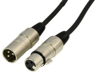 Proel Cabo XLR Fêmea para XLR Macho, 2 metros - BULK250LU2 Proel Cabo XLR Fêmea para XLR Macho, 2 metros - BULK250LU2